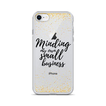 Load image into Gallery viewer, Minding My Own Small Business iPhone Case
